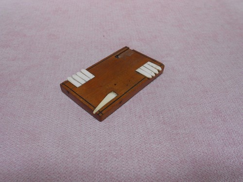 Ancien marqueur bois noyer - ancien, en