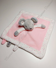 Doudou Plat/Mouchoir Souris