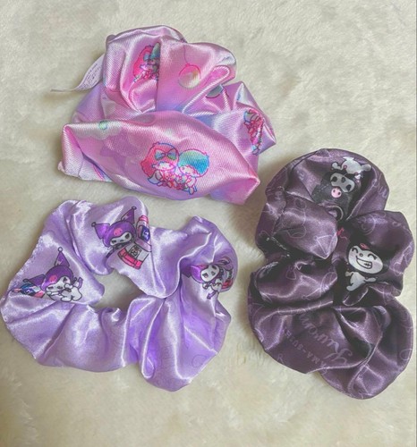 Sanrio scrunchie set 3 - sanrio, of
