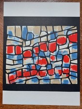 Raoul UBAC Original lithograph "Charrue",  1964 / Original print by Ubac