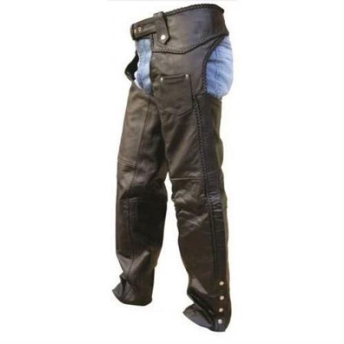 Braided plain lined leather - braided,