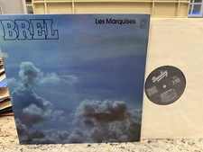 TOP SHAPE UNPLAYED - JACQUES BREL les marquises BARCLAY 96010 LP1977 NM++ VINYL