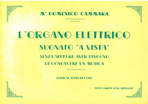Domenico cammara l orgue - domenico, :