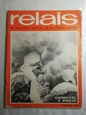 N27 Relais région Minière février 1971 n°24 Carnaval à Binche, tunnel... manche