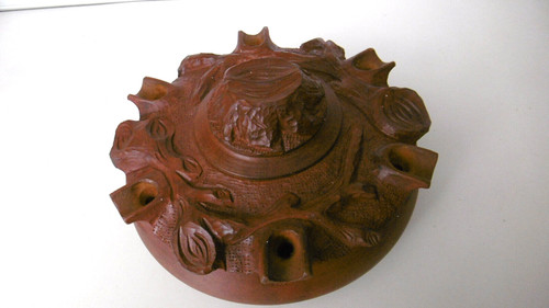 Grolle becs sculptée en - 6,