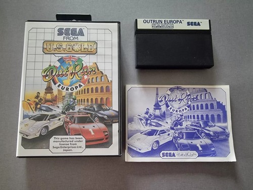 Outrun europa sega master - europa, ,