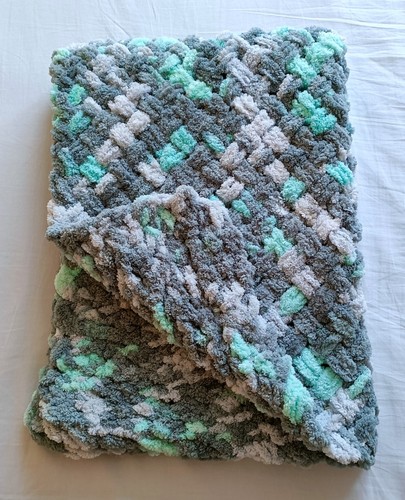 Couverture vert gris - couverture,