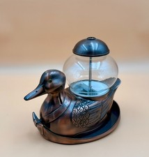 Vintage Duck Gumball Machine by Carousel Industries Bronze Tone Metal Working