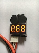 1S-8S lipo batterie vérificateur, Li-ion, LiMn, Li-Fe, testeur, buzzer, alarme