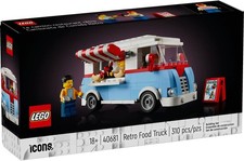 LEGO ICONS 40681 - LE FOOD-TRUCK RÉTRO - Neuf