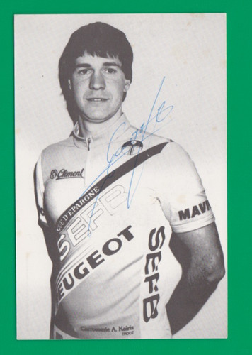 Cyclisme carte cycliste - carte,