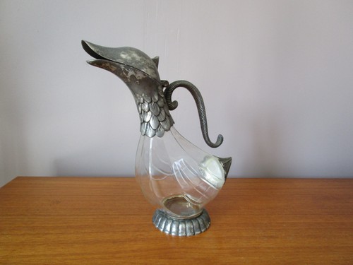 Ancienne carafe aiguière en - carafe, /