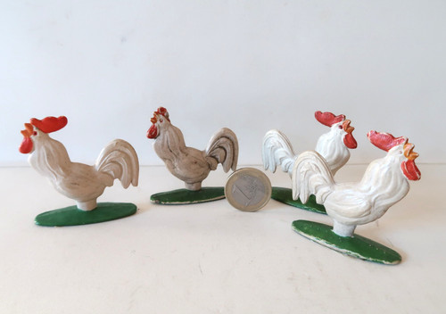 Coq poule lot 4 - lot, de