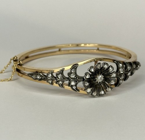 Bracelet jonc ouvrant or - bracelet,