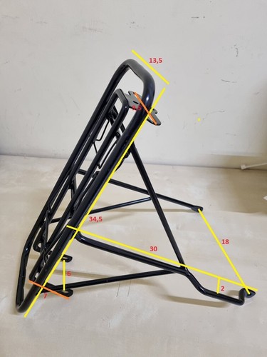 Porte bagages arrière vélo - porte-bagages,