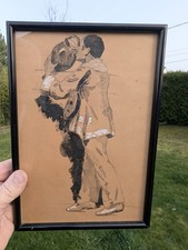 Dessin Art Déco – Musicien