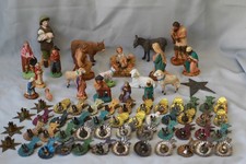 Eléments ancien de crèche