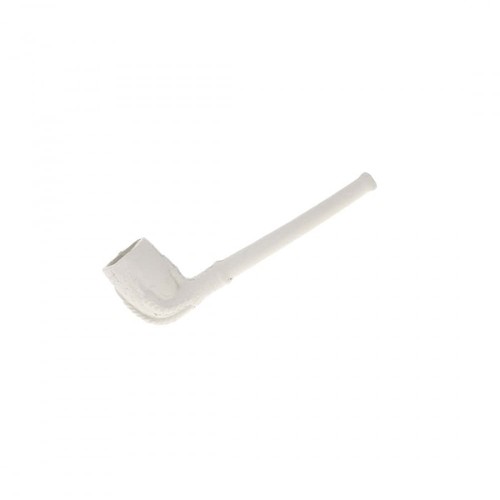 Pipe terre blanche dragon - pipe,