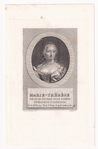 Portrait xixe marie - xixe, marie-thérèse