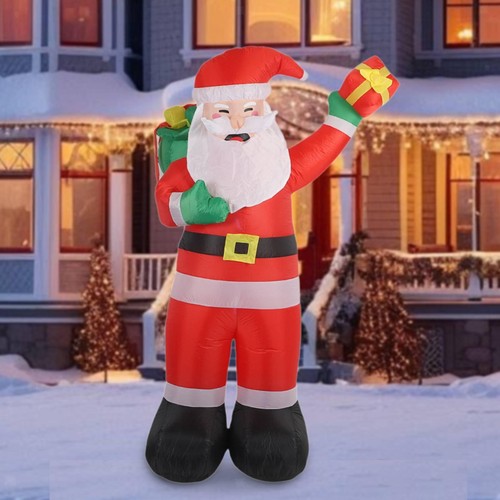 Père noël gonflable - père,