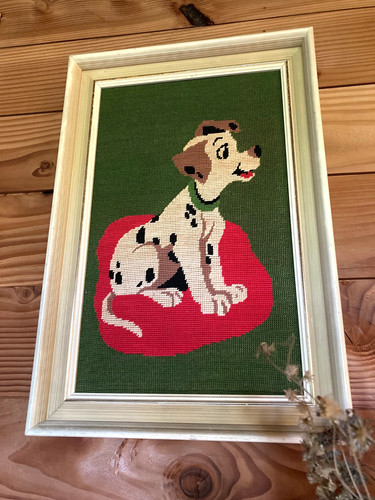 Tableau chiot dalmatien - tableau,