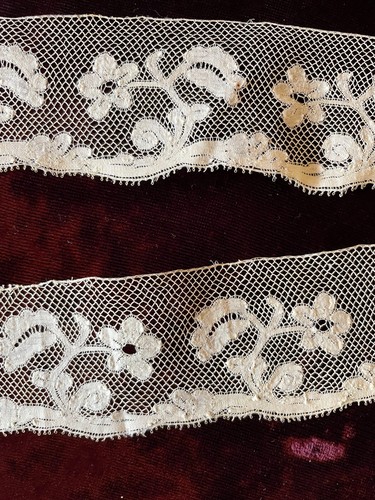 Rare 19ème dentelle - rare-,