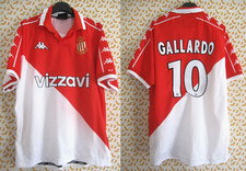 Maillot Kappa As Monaco Vizzavi Gallardo #10 Vintage Jersey football - M