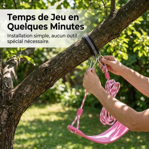 Balançoire enfant avec - , corde