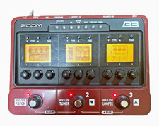 ZOOM B3 Bass Effects and Amp Simulator Bass Multi Effect Pedal Japan used