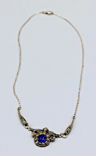 Ancien collier argent - ancien,