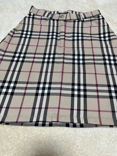 Mini jupe carreaux burberry - jupe, à
