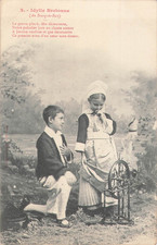 CP BERGERET IDYLLE BRETONNE AU
