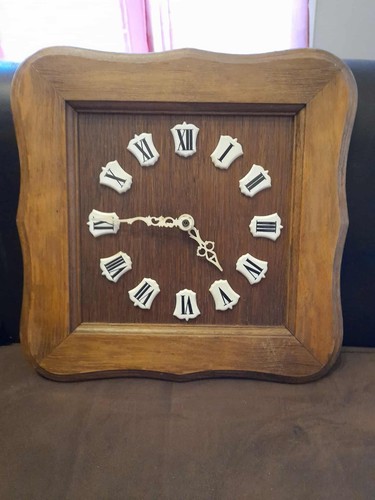 Ancienne pendule bois - pendule,