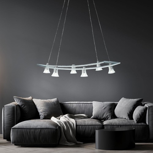 Lampe suspendue massive acier - suspendue,