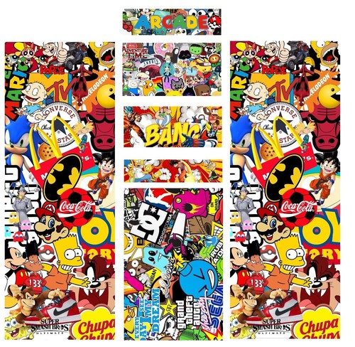 Stickers pop art universel - stickers,