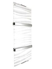 Radiateur électrique de salle de bain Chemin'Arte 1200 W 46 x 140 mm blanc