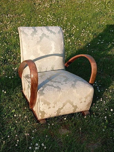 Ancien fauteuil art deco avec - art,