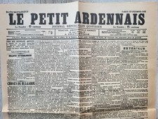 "Le Petit Ardennais", Journal de Charleville, 19 December 1891 / facsimile