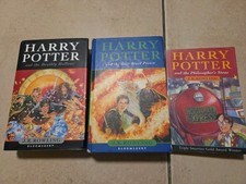 LOT DE 3 LIVRES HARRY POTTER