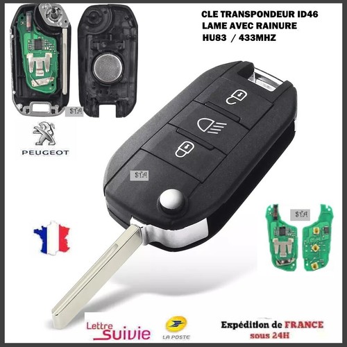 Clé vierge transpondeur id46 - clé,