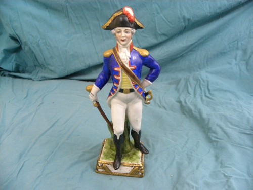 Vintage figurine officier - vintage,
