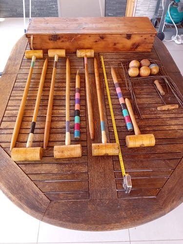 Jeu croquet 1900 dans - de,