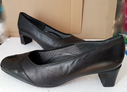 Chaussures escarpins cuir ara - escarpins,