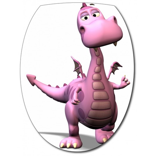 Sticker abattant dragon - abattant, de