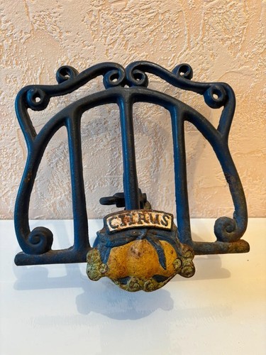 Porte livre ancien citrus - porte,