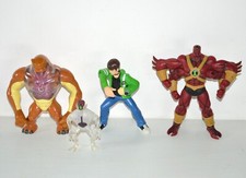 Lot de 4 figurines Action figure BEN 10 BANDAI et CN Cartoon Network 2008 09 10