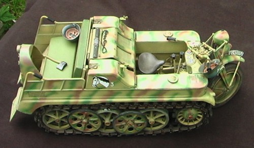 Maquette italeri kettenkrad - maquette,