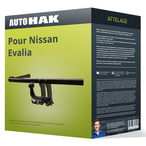 Attelage pour nissan evalia - attelage,