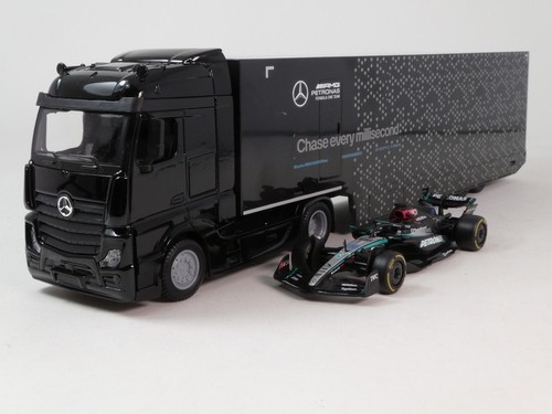 Burago hauler mercedes - burago,