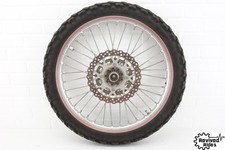 09-23 Kawasaki Klx250 S Klx300 Oem Front Wheel STRAIGHT Rim Hub Spokes Complete